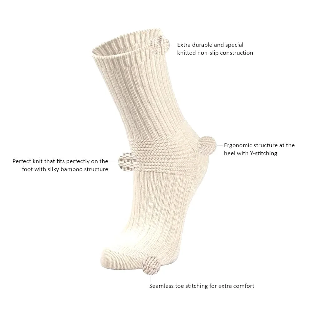 Бамбукові шкарпетки для жінок - Набір 5 пар, фото №3 Бамбукові шкарпетки для жінок - Набір 5 пар, фото №3