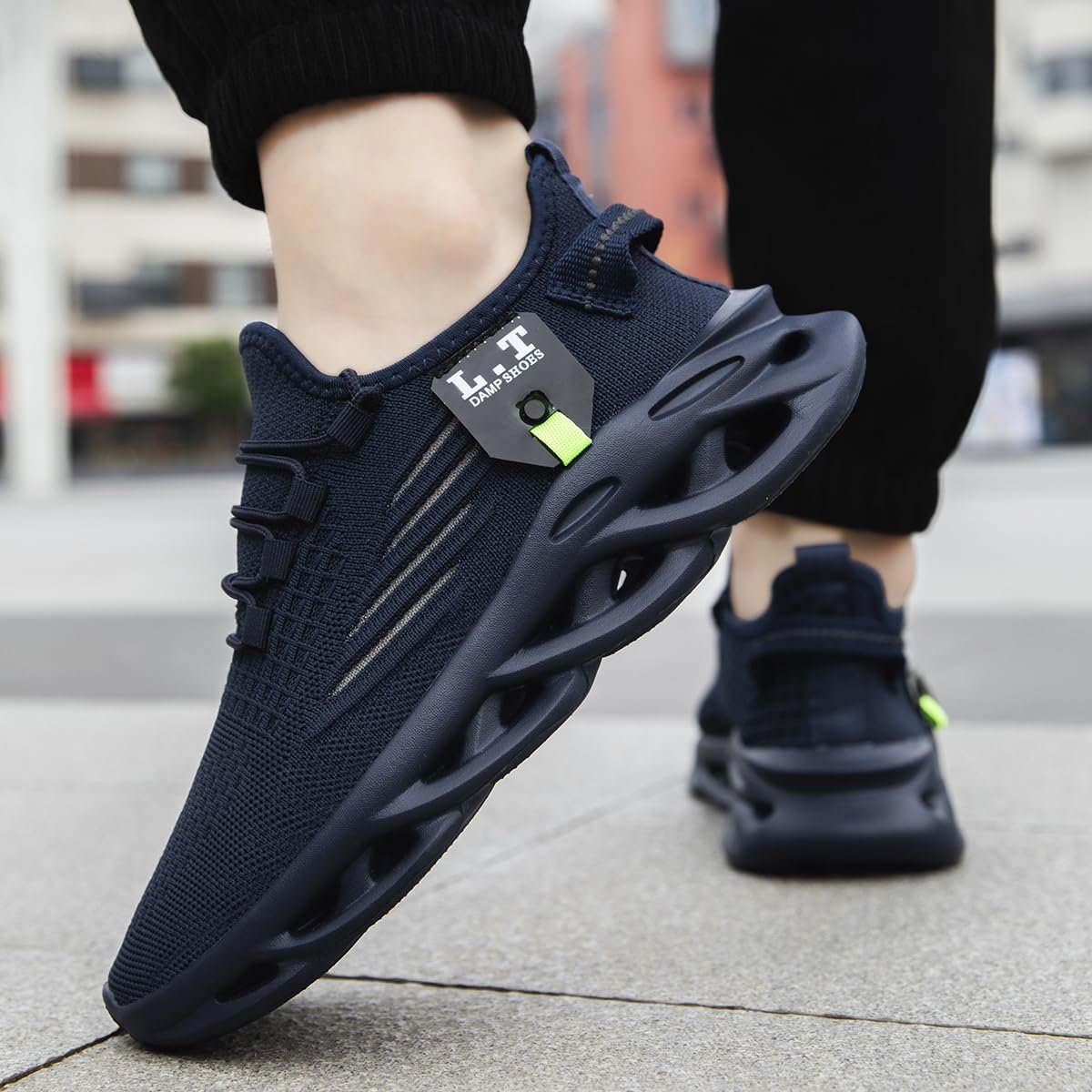 Кросівки чоловічі ZDFQLGV для бігу, спортивні, для ходьби, дихаючі, фото №6