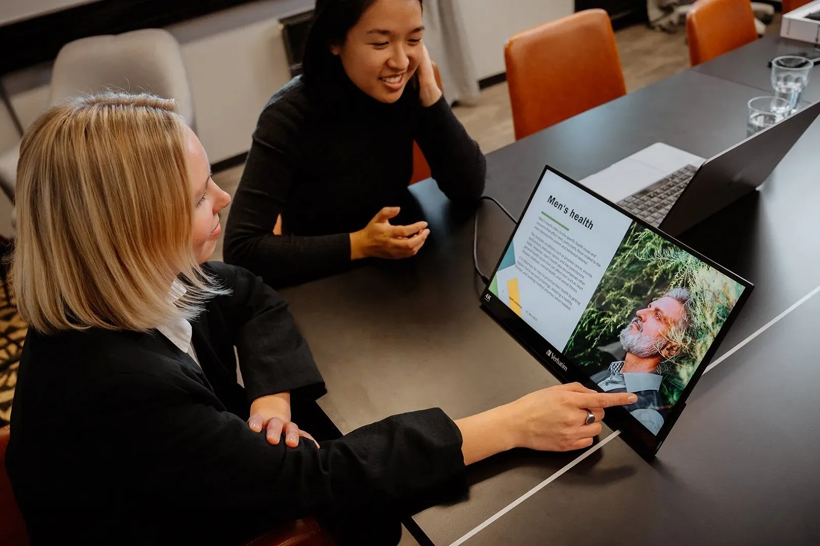 Монитор портативный сенсорный 17.3" Verbatim PMT-17 4K IPS 60 Гц, фото №7