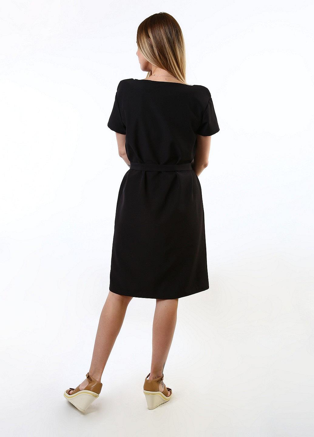 Платье inDresser M Черный (IN-F0218К009А-Black), фото №4 Платье inDresser M Черный (IN-F0218К009А-Black), фото №4