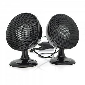 Колонки 2.0 Kisonli S-888 для ПК и ноутбука USB 3.5mm, 2x3W 20Hz 20KHz Black BOX Q60 - Фото 1