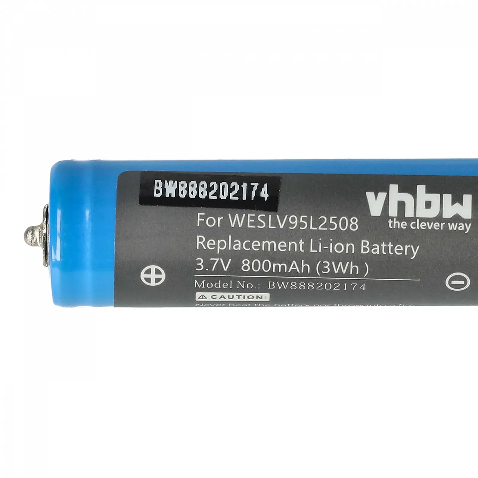 Акумулятор vhbw для Panasonic ER-GP80 ER-LV9 ER-LV9C ER-SB60 ES-8043 (800 мАг 3.7 В Li-Ion), фото №5