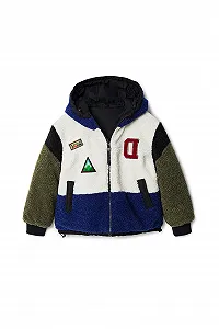 Куртка Desigual Padded_Play 5025 Space Blue - Фото 1