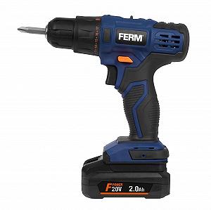 Дрель-шуруповерт FERM CDM1158 аккумуляторная 20В synthetic.ua - Фото 1
