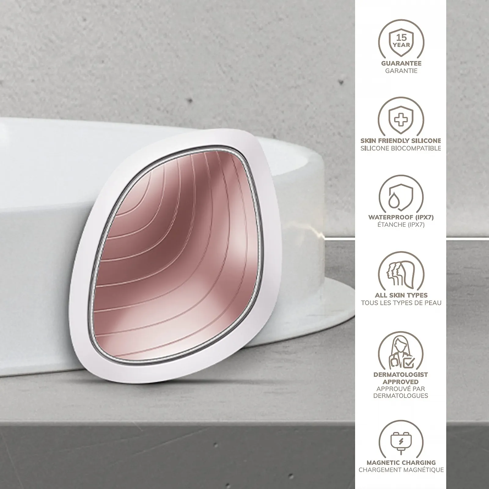 Маска для обличчя Sonic Warm & Cool GESKE Зволожуюча, фото №7