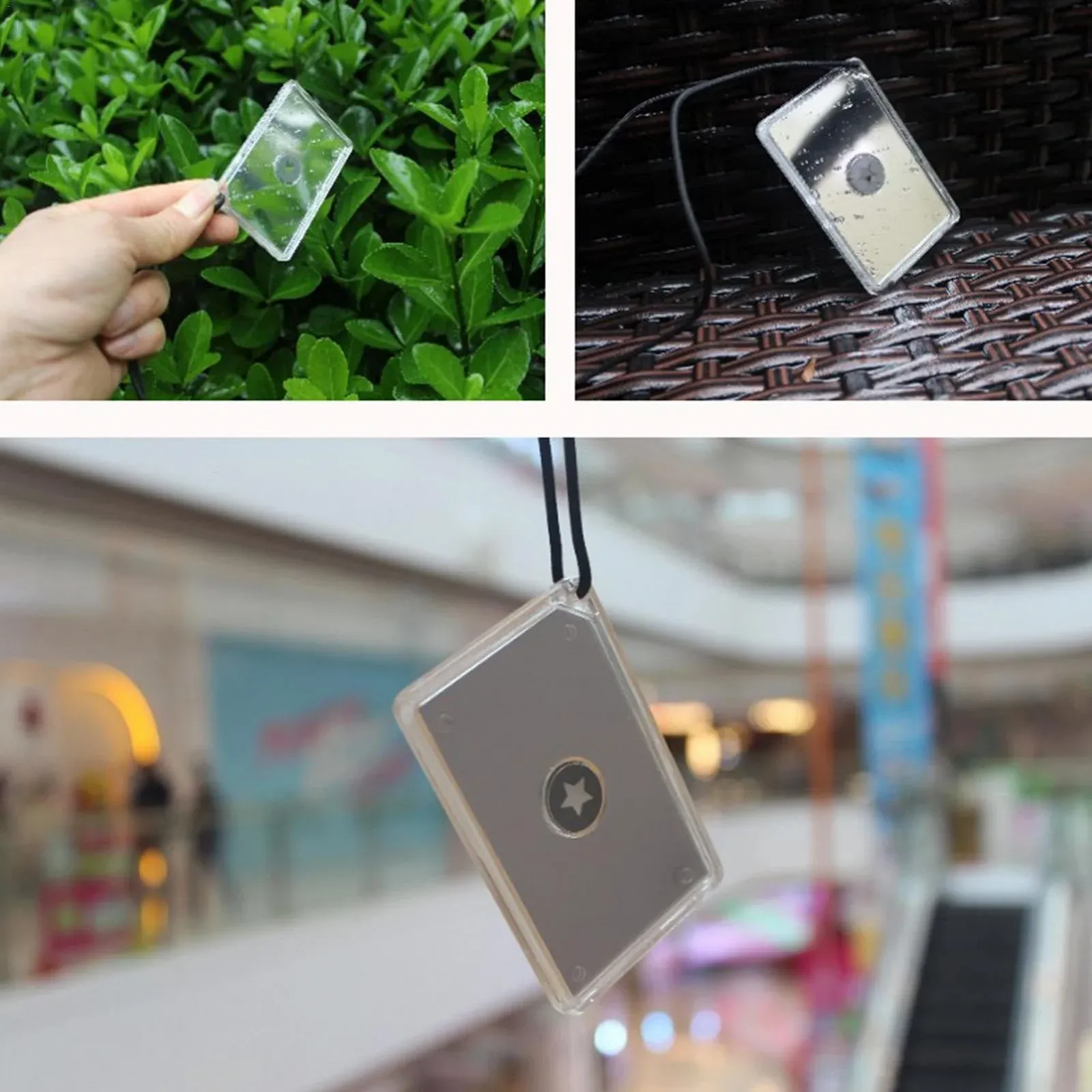 Зеркало сигнальное спасательное многофункциональное портативное для кемпинга акриловое, фото №4