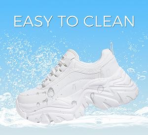 Кроссовки женские LUCKY STEP Chunky на платформе, модные повседневные, удобные на танкетке synthetic.ua - Фото 1