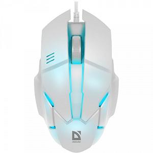 Мышка Defender Host MB-982 USB White 52983 - Фото 1