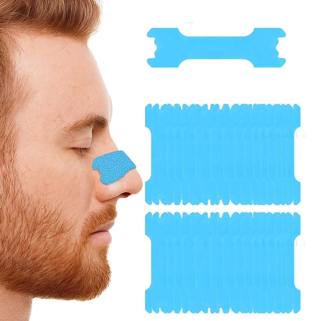 Средство от храпа 60 штук Голубые, фото №1