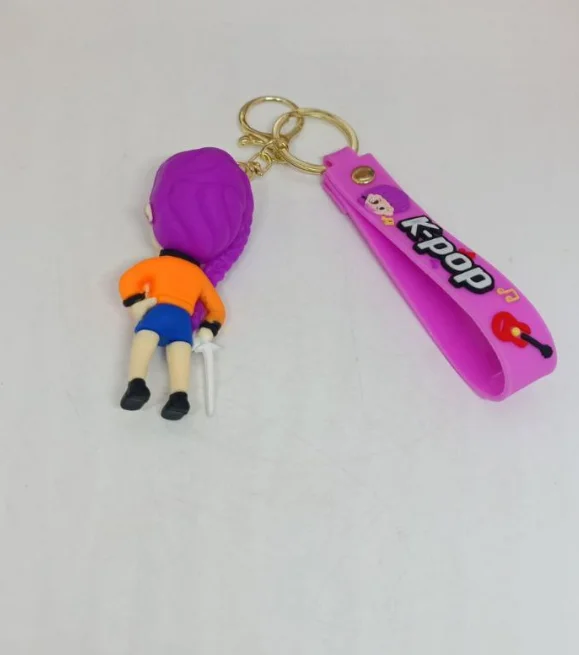 Брелок Кейпоп мисливці на демонів Rumi Румі K-Pop Demon Hunters Huntr/x дитячий на рюкзак, ключі іграшка 8 см, фото №4