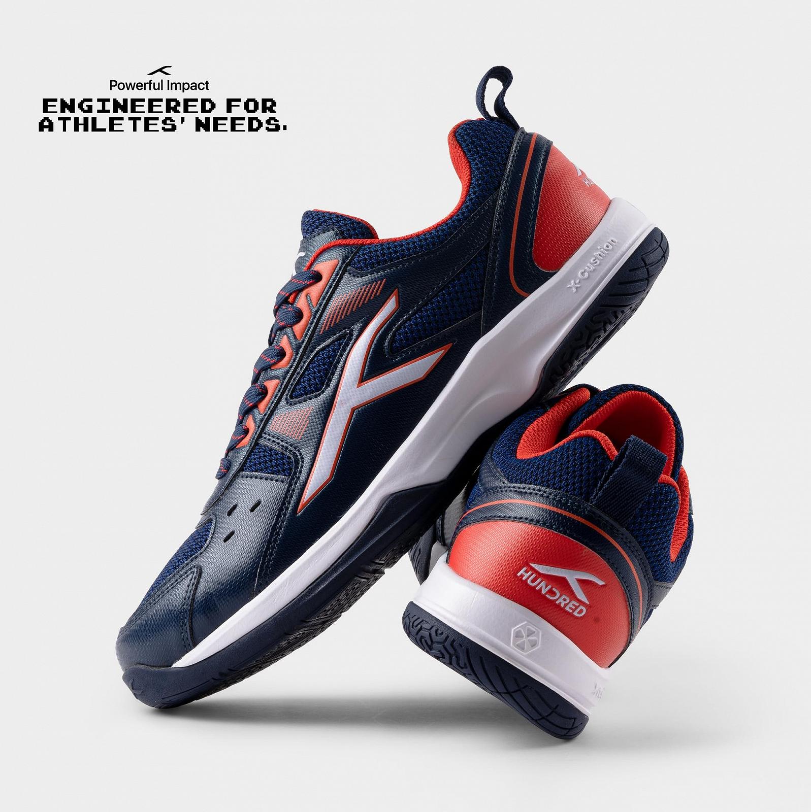 Кросівки для бадмінтону Hundred Raze Professional Non-Marking для чоловіків, фото №4 Кросівки для бадмінтону Hundred Raze Professional Non-Marking для чоловіків, фото №4