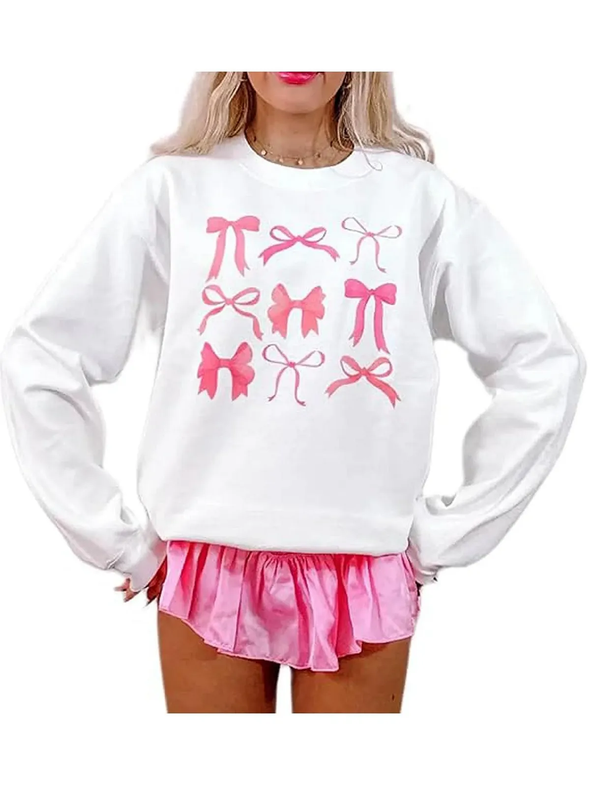 Жіноча Толстовка SANSIWU з бантом, фото №1 Жіноча Толстовка SANSIWU з бантом, фото №1