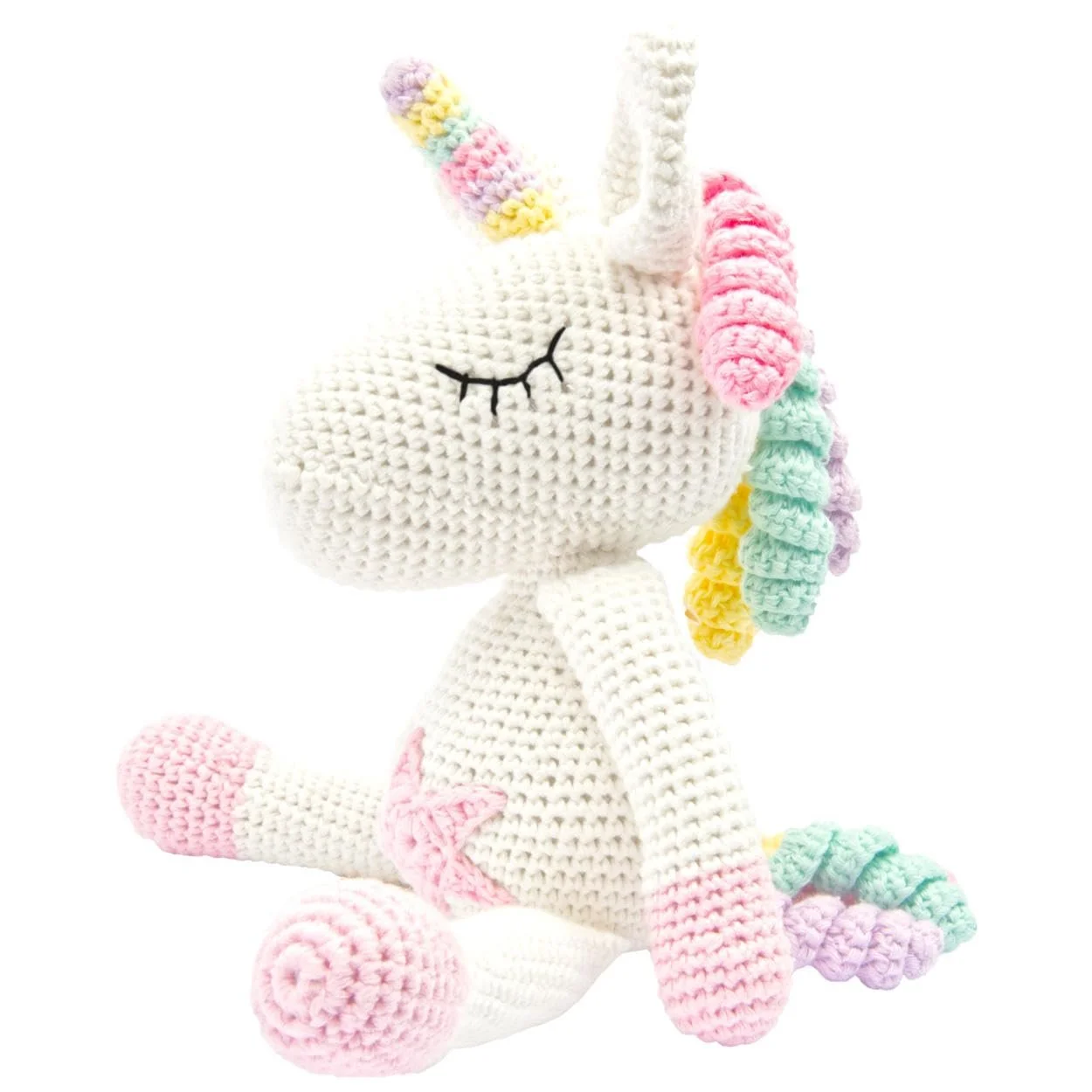 Іграшка miniHeld Обріга шарм єдиноріг ручної роботи бавовна 28 см, фото №3