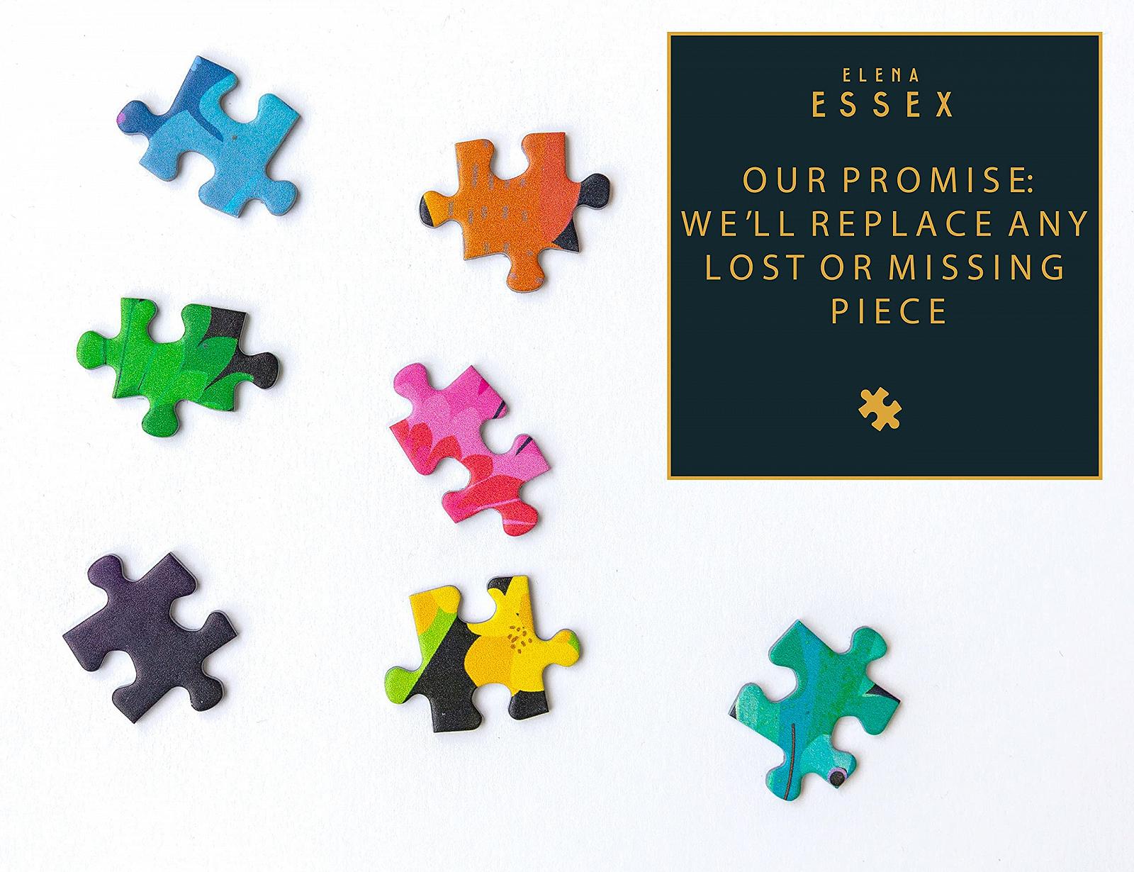 Пазл Elena Essex Patchwork Animal Bird Flower 2000 деталей 98 x 76 см, фото №5