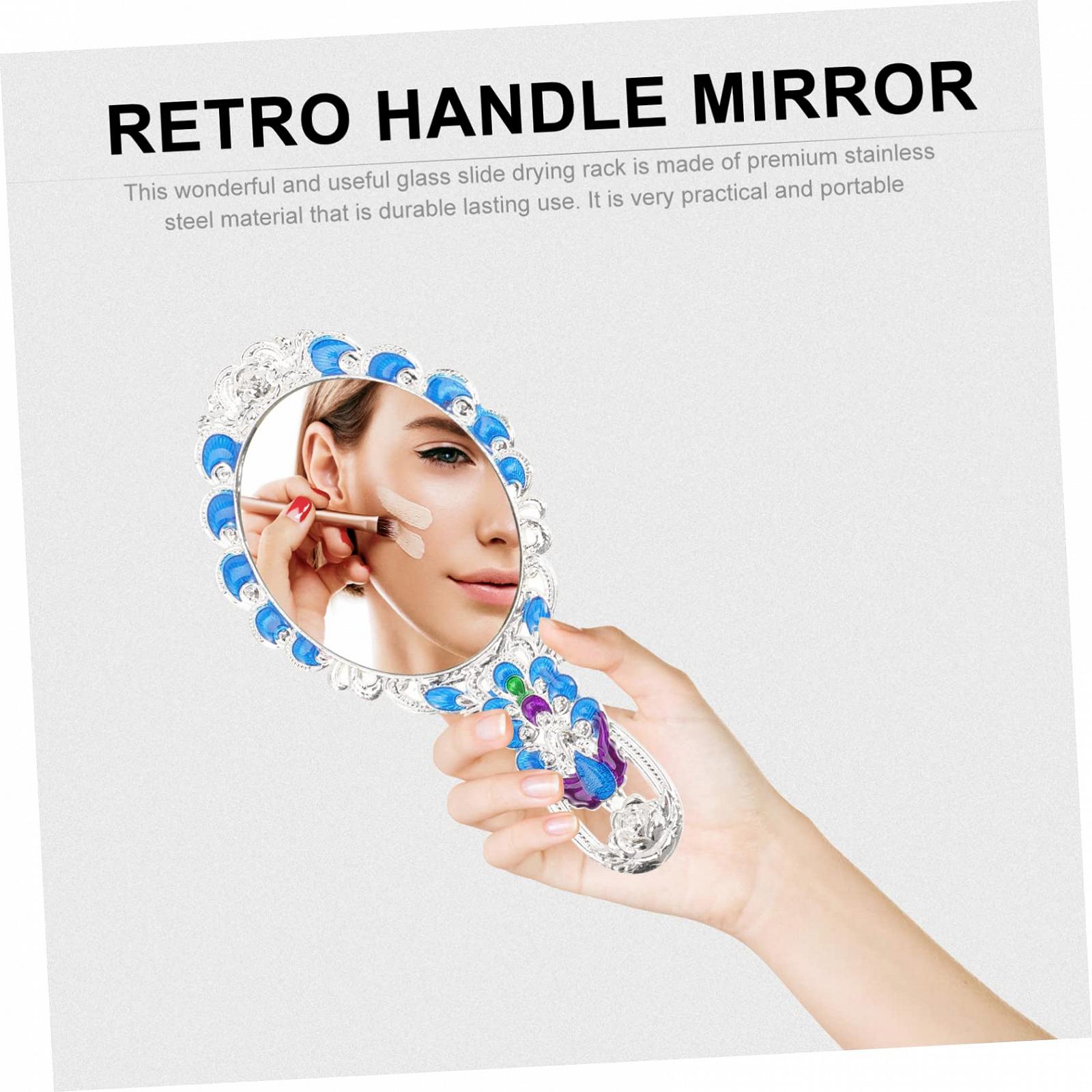 Дзеркало Angoily Retro-Griffspiegel Vanity для жінок Антикварне Метал, фото №7