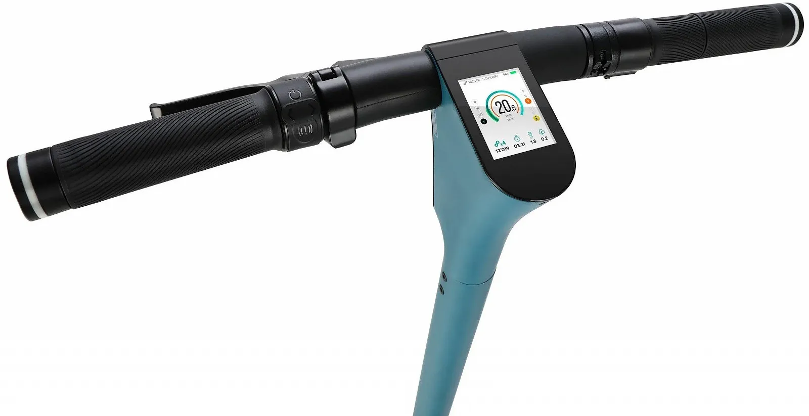 Электросамокат SOFLOW SO ONE+ / 40 км запас хода / 500 Вт / 9" колеса / 120 кг нагрузка / 25 км/ч /  Синий (WO vers.), фото №5