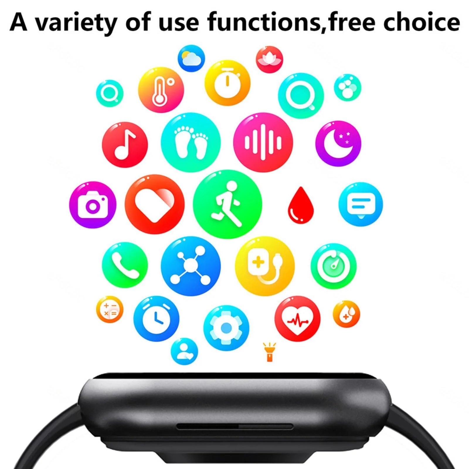 Смартчасы BLOCKZUKKER F590604 Коричневый Резиновый, фото №3