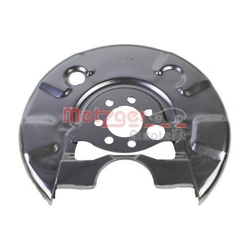 Захисний кожух гальмівного диска METZGER 6115434 для VW, задня вісь справа, фото №2