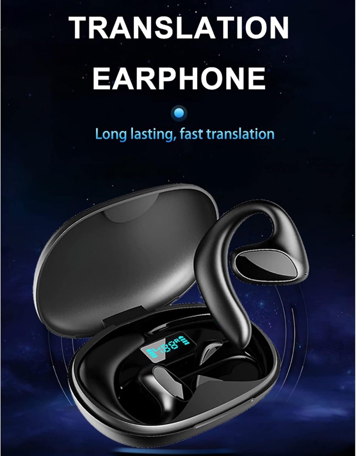 Наушники-переводчики Голосовой M8 Поддержка 144 языков, Двухсторонний, фото №4 Наушники-переводчики Голосовой M8 Поддержка 144 языков, Двухсторонний, фото №4