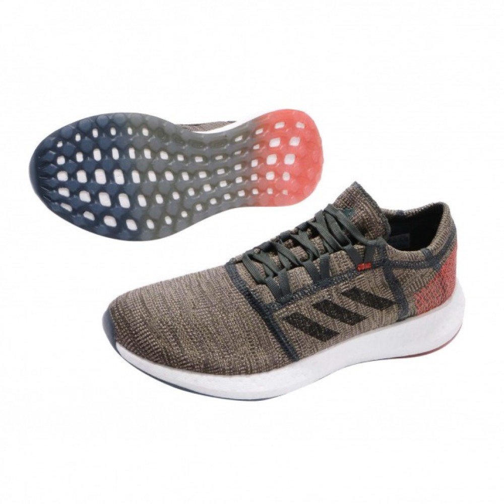 Кроссовки adidas Pureboost Go Legend Ivy True Orange Размер 46, фото №3