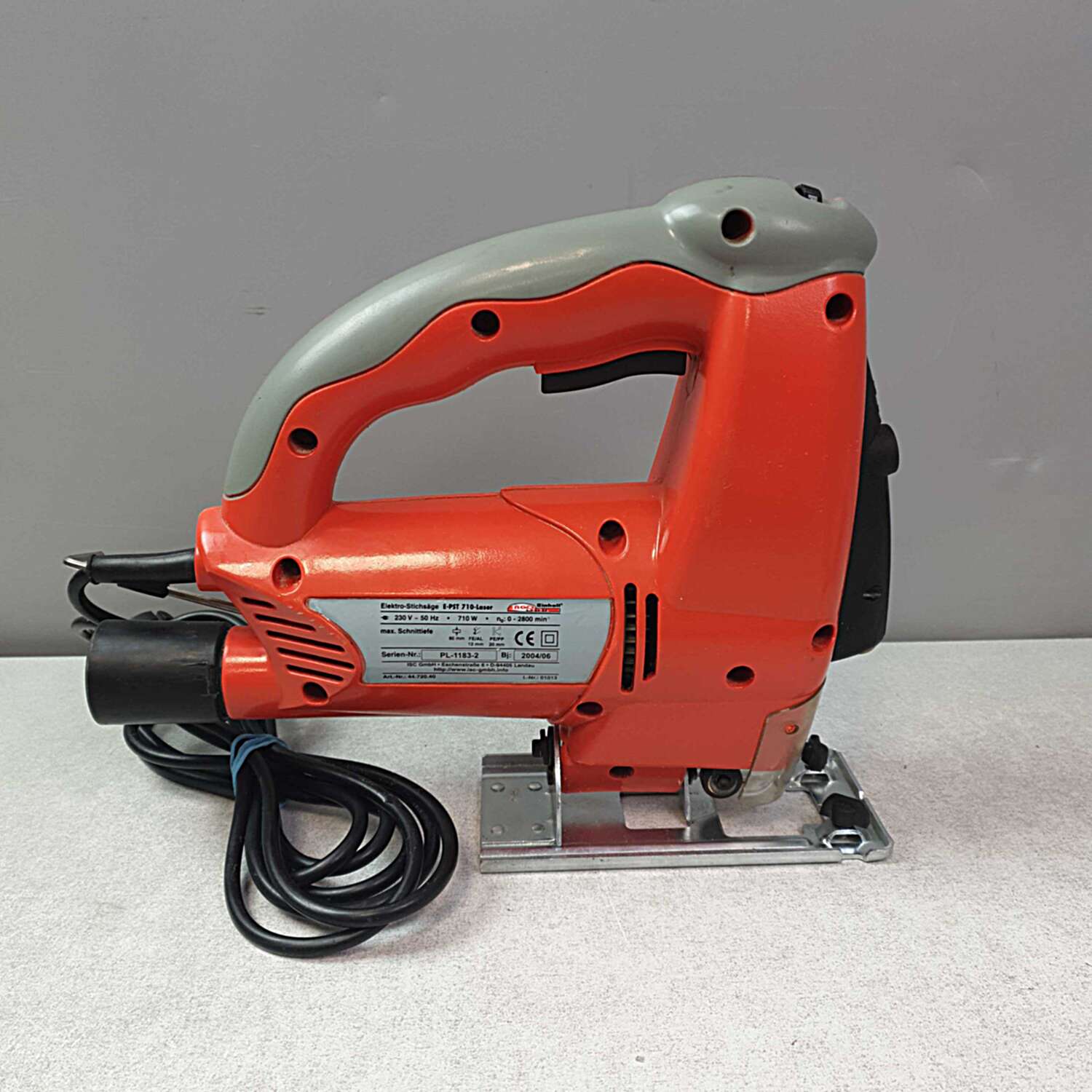 Електролобзик Einhell E-PST 710 Red-Grey, фото №2 Електролобзик Einhell E-PST 710 Red-Grey, фото №2