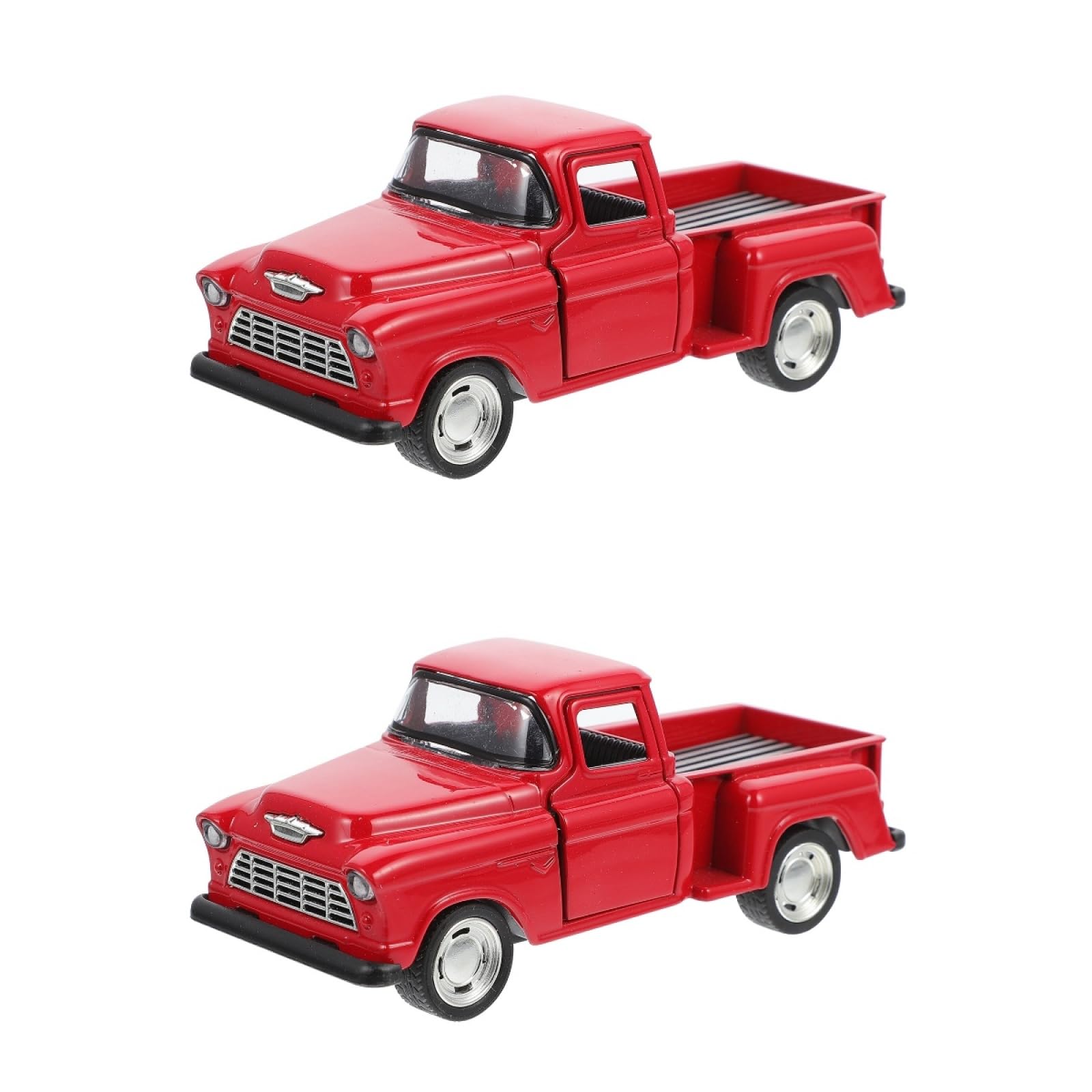 Модель автомобиля Abaodam Pickup Old Red Truck Mini Pickups Упаковка из 2, фото №1