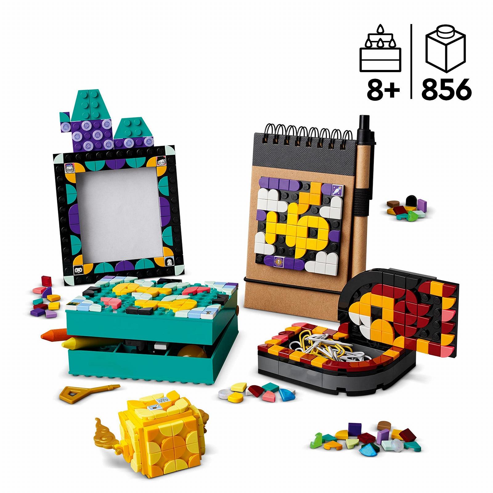 LEGO DOTS 41811 Набір для столу Гогвортс DIY Аксесуари Гаррі Поттер для школи, фото №2 LEGO DOTS 41811 Набір для столу Гогвортс DIY Аксесуари Гаррі Поттер для школи, фото №2