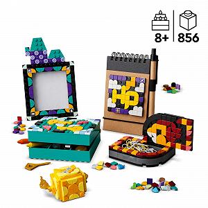 LEGO DOTS 41811 Набір для столу Гогвортс DIY Аксесуари Гаррі Поттер для школи synthetic.ua - Фото 1