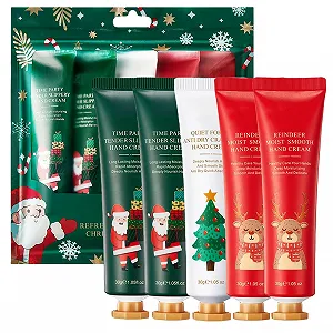 Набір кремів для рук 3шт Зимовий догляд для сухої потрісканої шкіри рук і ніг - Фото 1