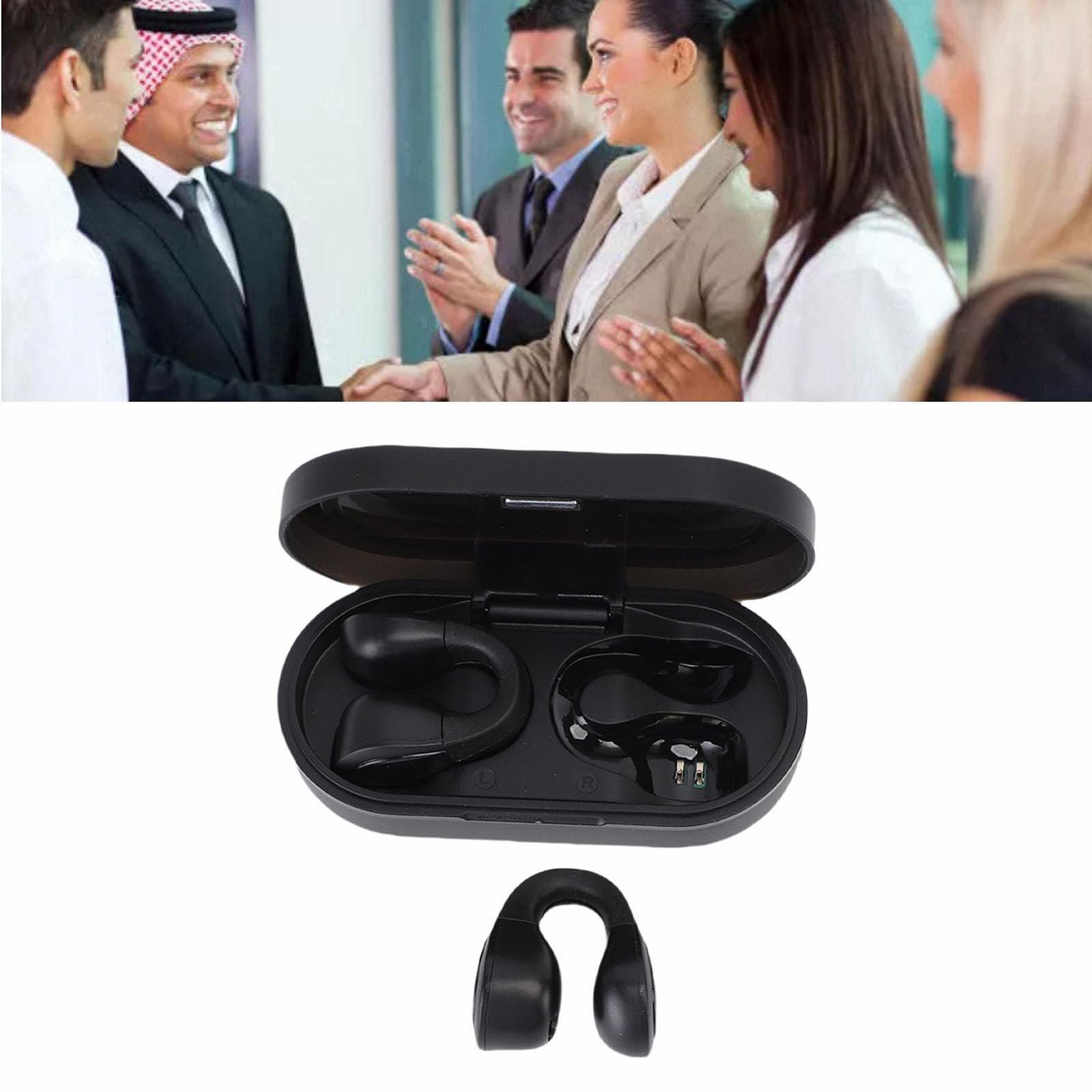 Навушники-перекладачі Cryfokt, 3-в-1, AI, 164 мови, Відкритого типу, Бездротові, Інтелектуальні, З шумозаглушенням, фото №5 Навушники-перекладачі Cryfokt, 3-в-1, AI, 164 мови, Відкритого типу, Бездротові, Інтелектуальні, З шумозаглушенням, фото №5