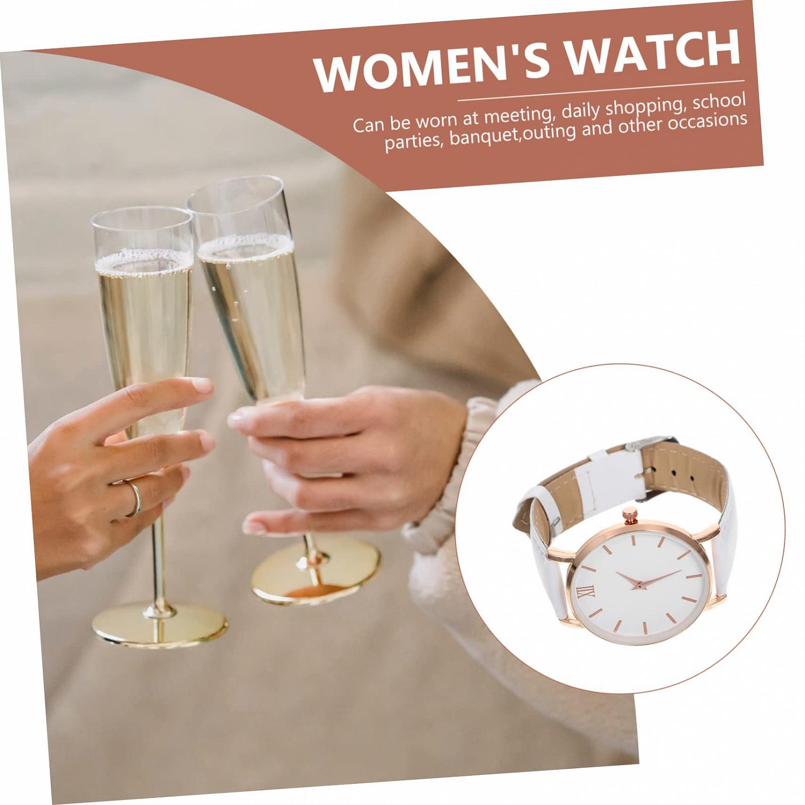 Женские часы OATIPHO Белый, фото №3