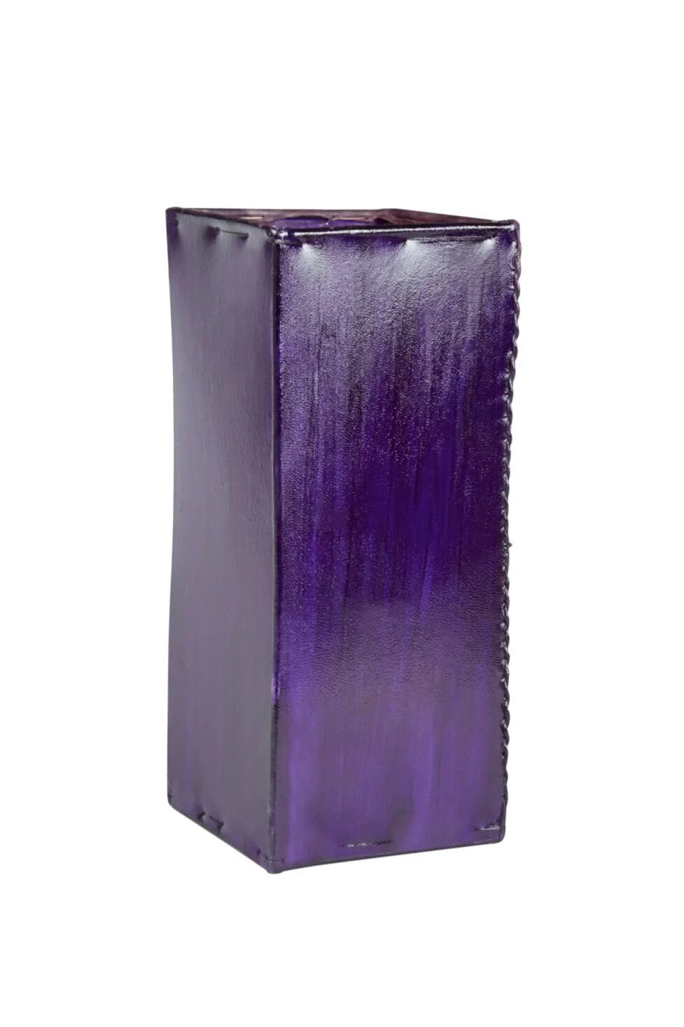 Настільна лампа Marrakesch Orient & Mediterran Interior Janka Східна шкіряна 30 см Фіолетовий, фото №3