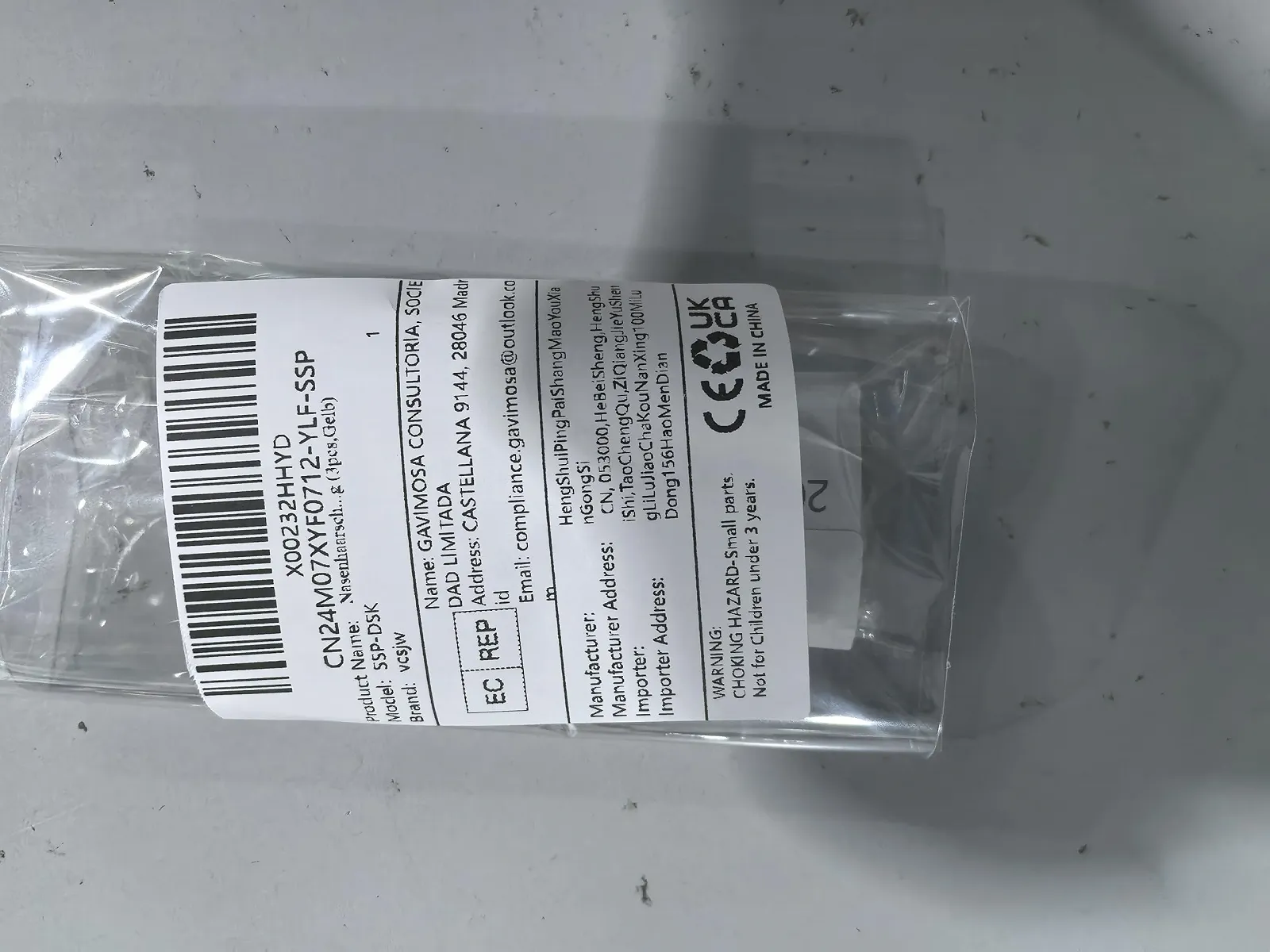 Тример для носа Подвійний сторонній Лезо 360° Жовтий, фото №2