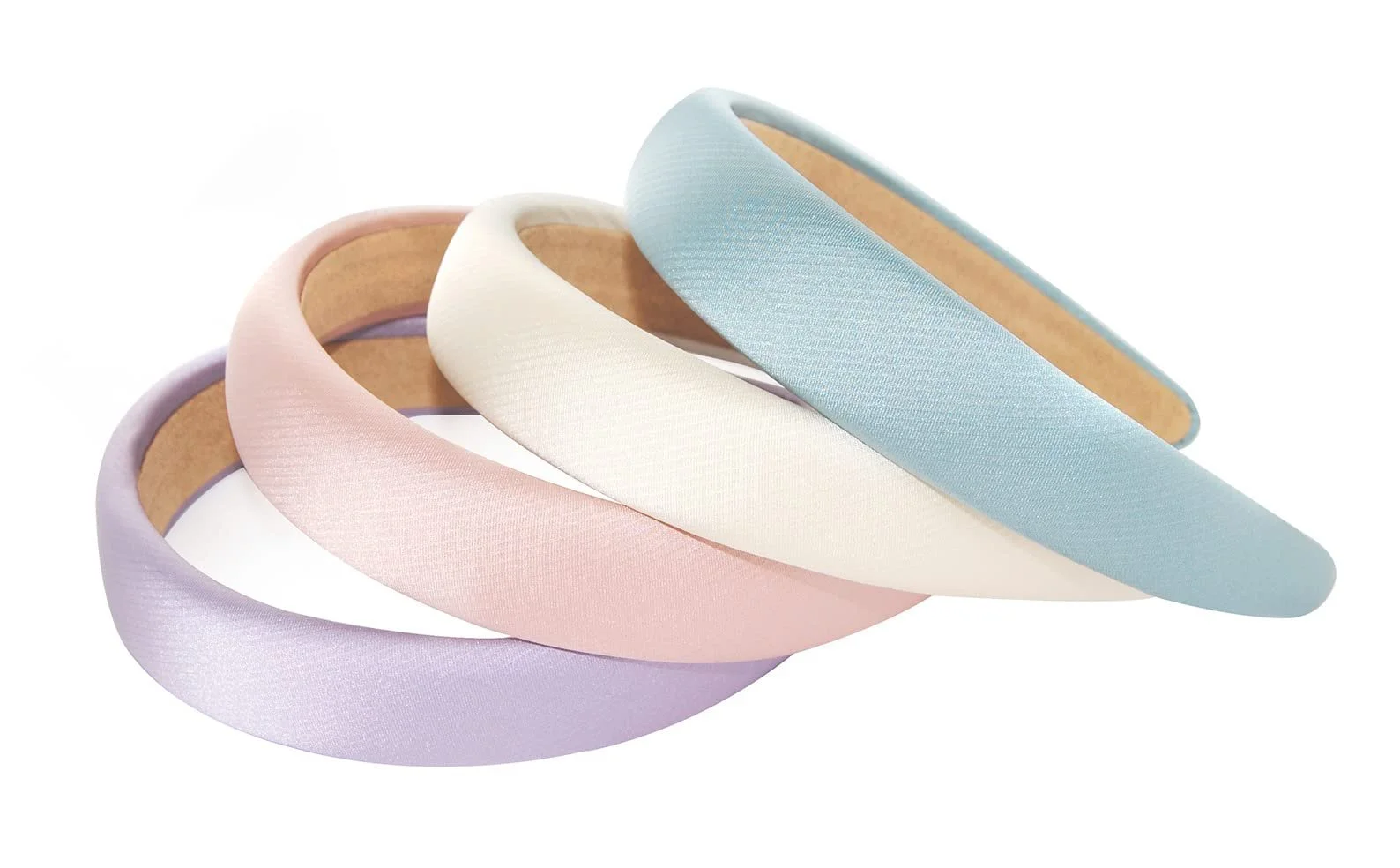 Обруч Axy HRK2B з тканини з металевим кольором Кремово-білий, фото №4 Обруч Axy HRK2B з тканини з металевим кольором Кремово-білий, фото №4