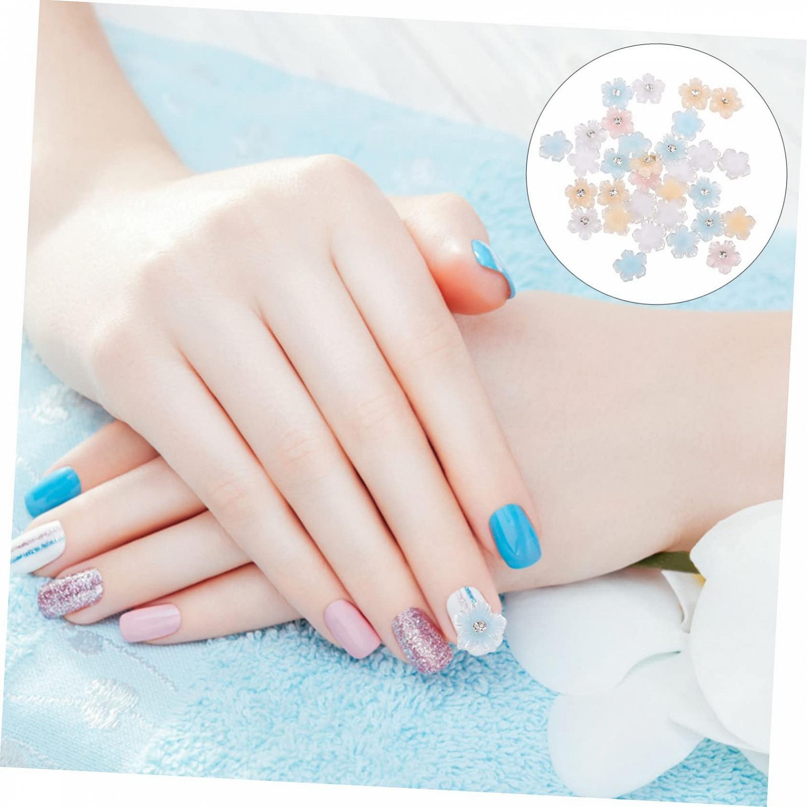 3D Украшения для ногтей WOONEKY Цветы, 2 пакета, фото №4