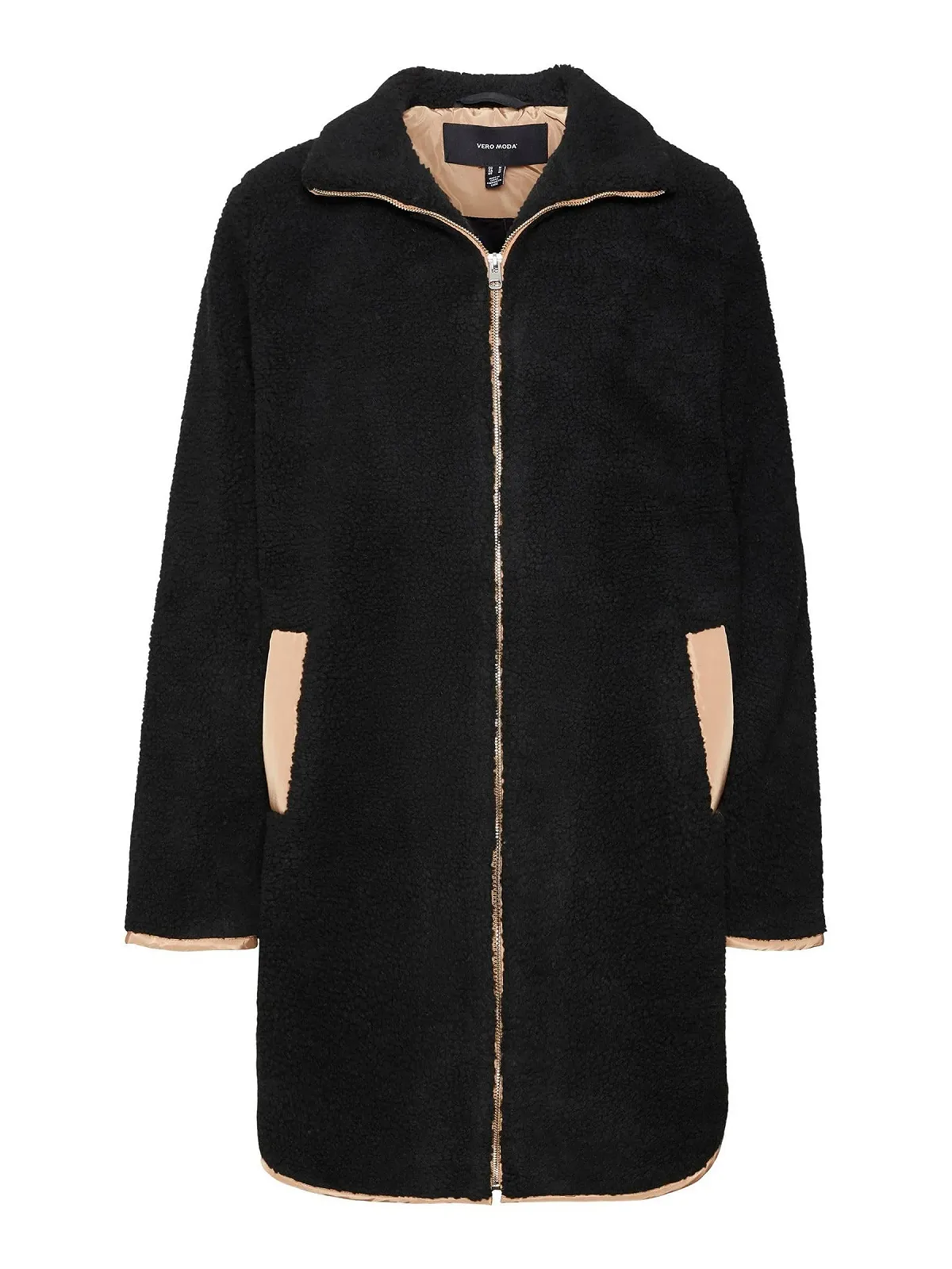 Жіноче пальто Teddy Fur VERO MODA VMLUNE, фото №1 Жіноче пальто Teddy Fur VERO MODA VMLUNE, фото №1