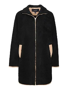 Женское пальто Teddy Fur VERO MODA VMLUNE - Фото 1