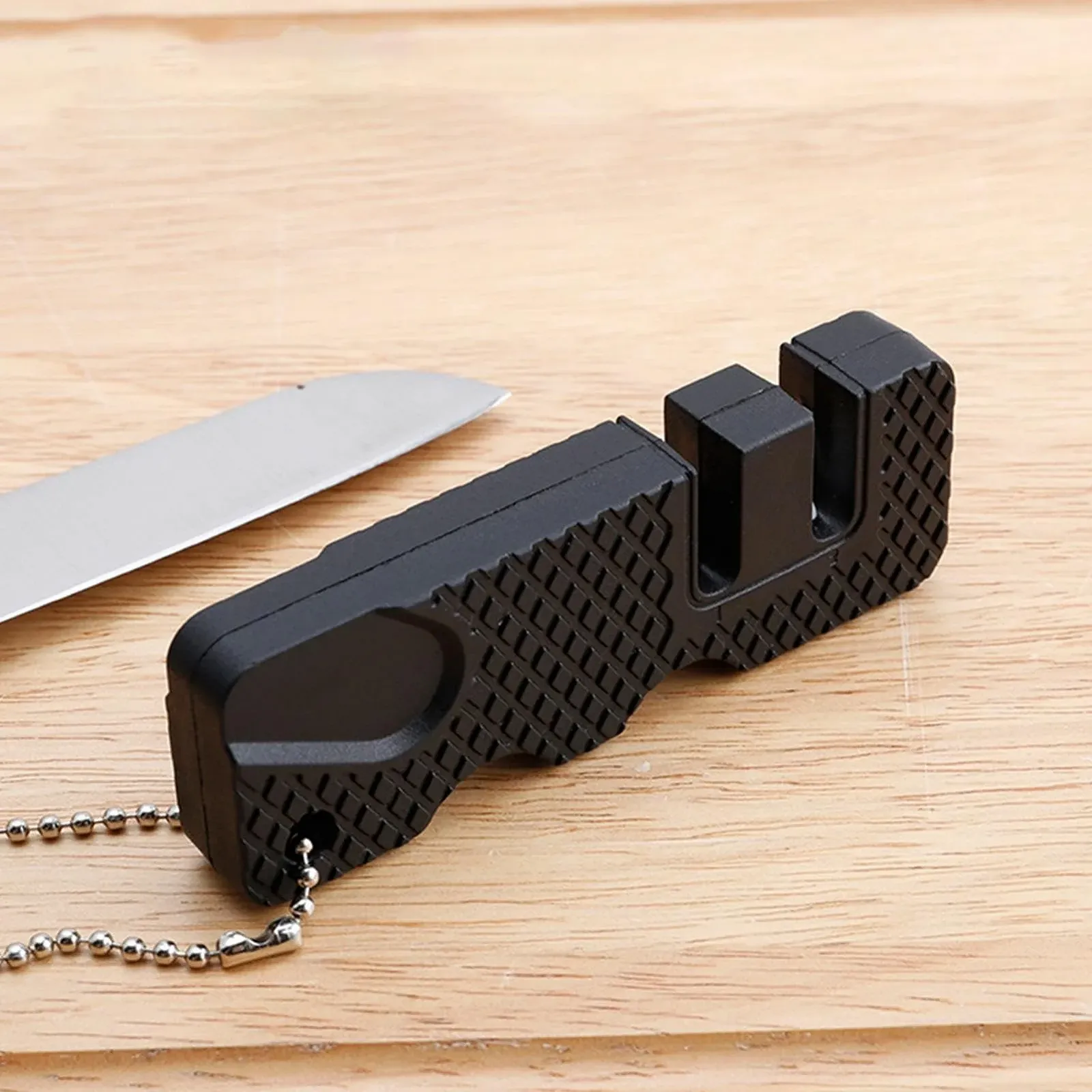 Точило для ножів Small Manual з ланцюжком Tungsten Steel, фото №7 Точило для ножів Small Manual з ланцюжком Tungsten Steel, фото №7