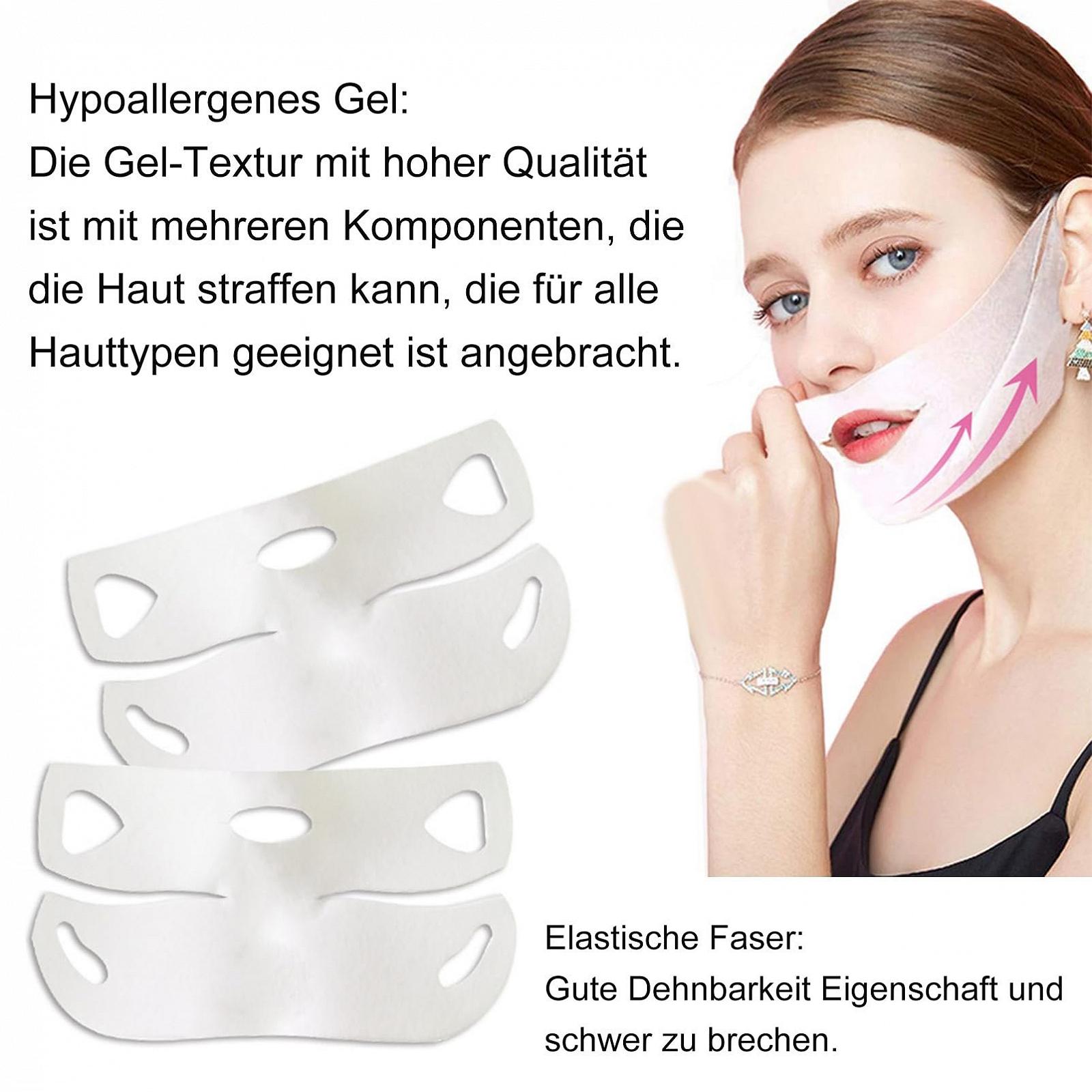 Маска для обличчя V-line, маска для підтяжки підборіддя, проти зморшок, фото №7