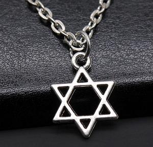 Модний срібний ланцюжок унісекс Звір Давида - Фото 1