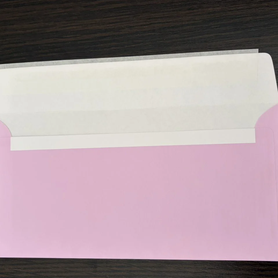 Конверти паперові подарункові канцелярські. Пакування 10 шт. Лавандовий, фото №6