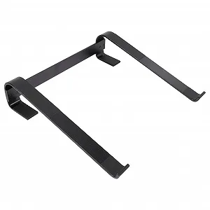 Подставка для ноутбука Алюминиевая с антискользящими силиконовыми накладками Эргономичный держатель для ноутбука для стола Теплоотводящая охлаждающая подставка для ноутбука для комфорта и защиты осанки - Фото 1