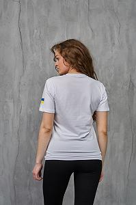 Футболка женская руський корабль белая synthetic.ua - Фото 1