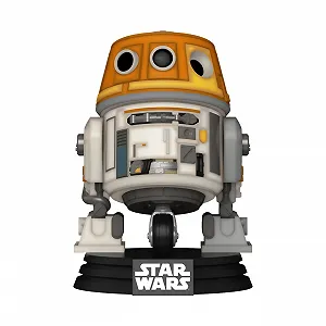 Виниловая коллекционная фигурка Funko POP! Star Wars: Ahsoka C1-10P (Chopper) synthetic.ua - Фото 1