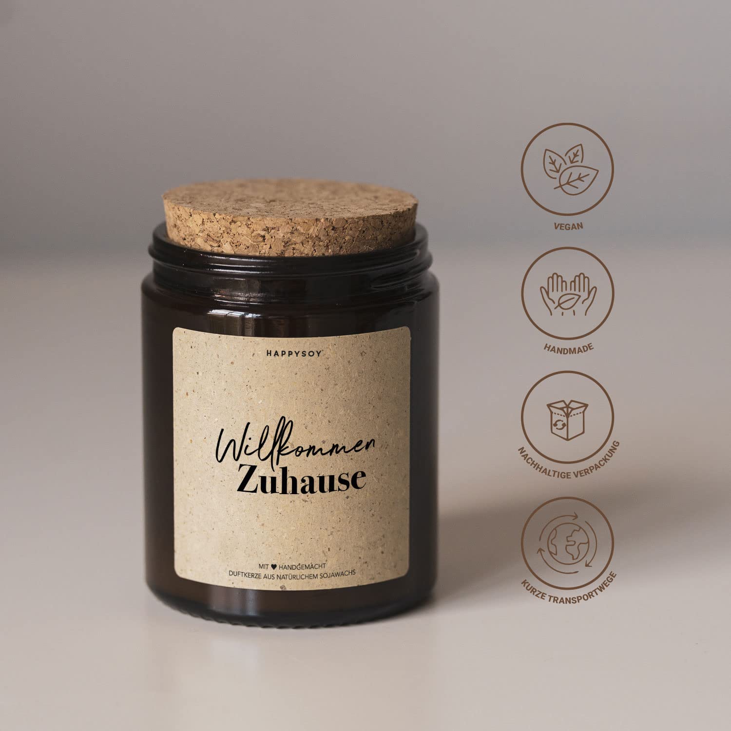 Ароматическая свеча в стекле Welcome Gift Soy 100% Natural Handmade Sustainable, фото №6 Ароматическая свеча в стекле Welcome Gift Soy 100% Natural Handmade Sustainable, фото №6