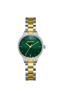 Жіночий годинник LEE COOPER LC08080.270 Аналоговий Темно-зелений циферблат - Фото 1