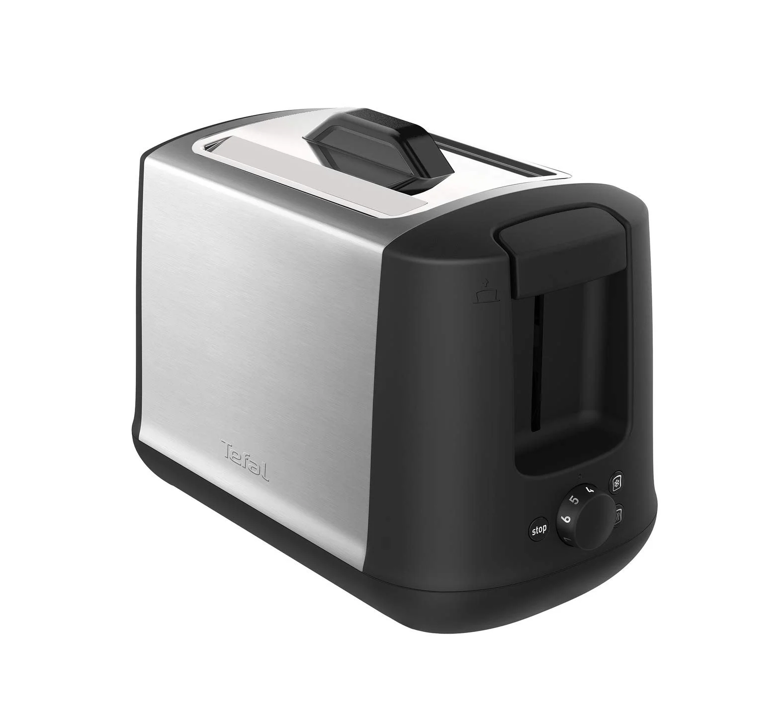 Тостер Tefal TT340830 на 2 скибочки 850 Вт Чорний, Нержавіюча сталь, фото №8