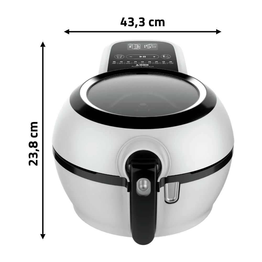 Мультипіч SEB Actifry Genius Single 1350 W 1.2 kg 0.014 L сенсорне керування Black White, фото №5 Мультипіч SEB Actifry Genius Single 1350 W 1.2 kg 0.014 L сенсорне керування Black White, фото №5