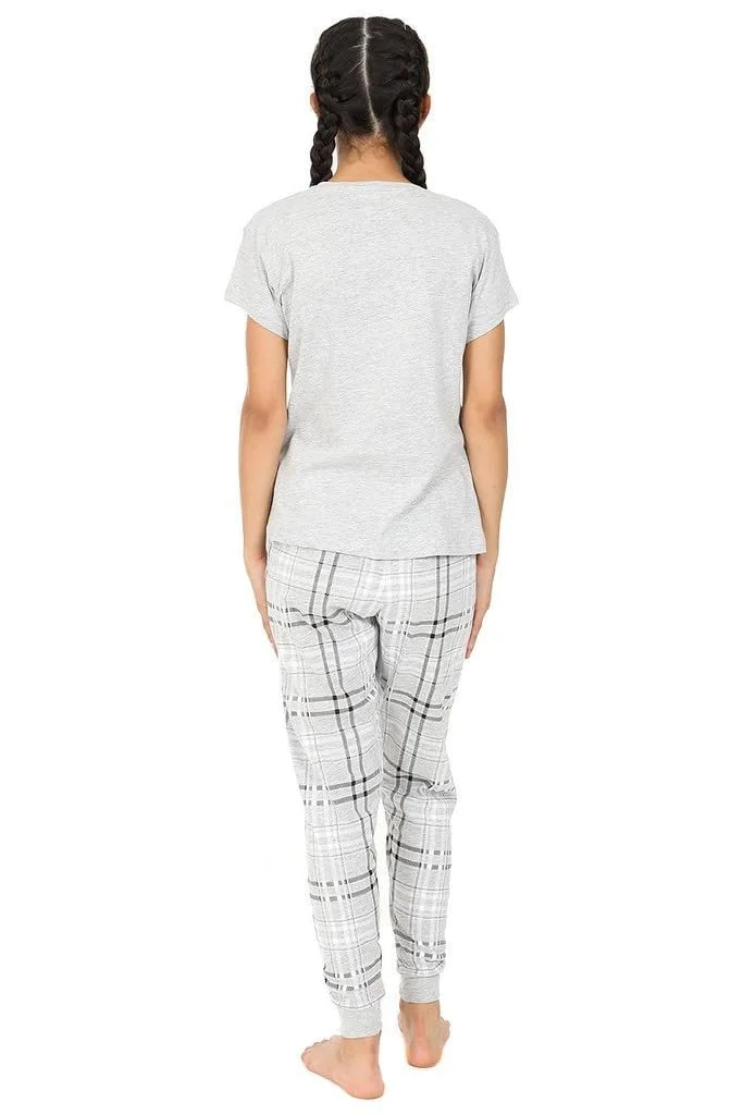 Піжама Nope Not Today Check Leg Бавовна Довга для дівчат, фото №5 Піжама Nope Not Today Check Leg Бавовна Довга для дівчат, фото №5