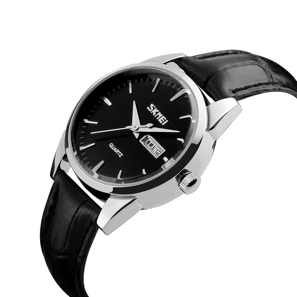 Годинник Skmei 9073SIBK-S Silver-Black lady, фото №2